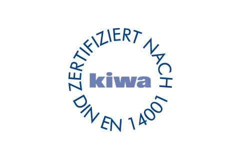 Kiwa DIN EN 14001 Logo