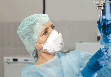 Schutzausrüstung in Krankenhäusern